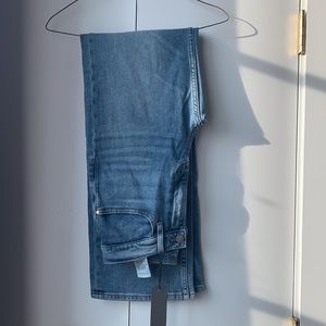 Calvin Klein Wide Leg/High Rise Jeans